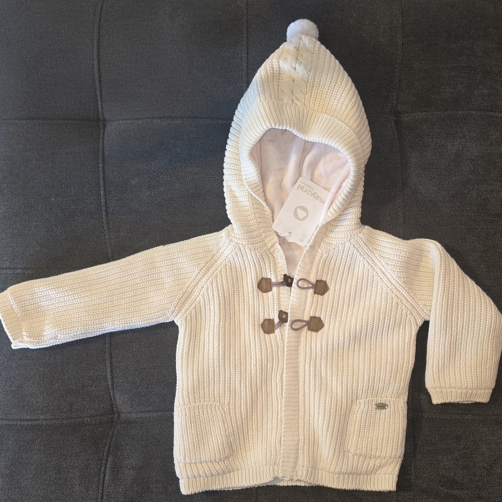 Mayoral - baby coat - NWT -Full Zip Up